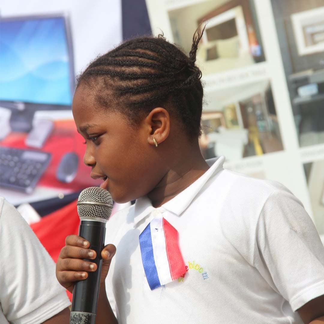 Nursery pupil at Surebloom International School, Port Harcourt